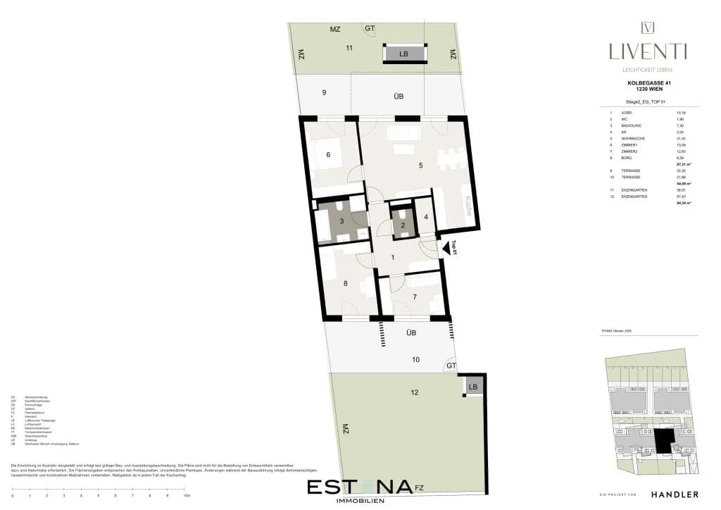 4-Zimmer-Wohnung kaufen in Wien – 87,24 m², € 579.000 – Bild 7 von 8