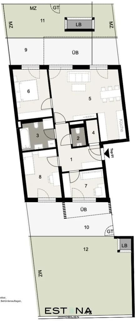 4-Zimmer-Wohnung kaufen in Wien – 87,24 m², € 579.000 – Bild 8 von 8