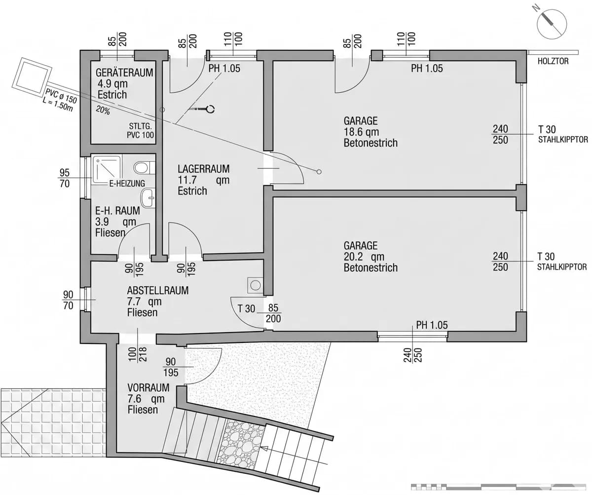 2-Zimmer-Haus kaufen in Graz – 85 m², € 399.000 – Bild 14 von 15