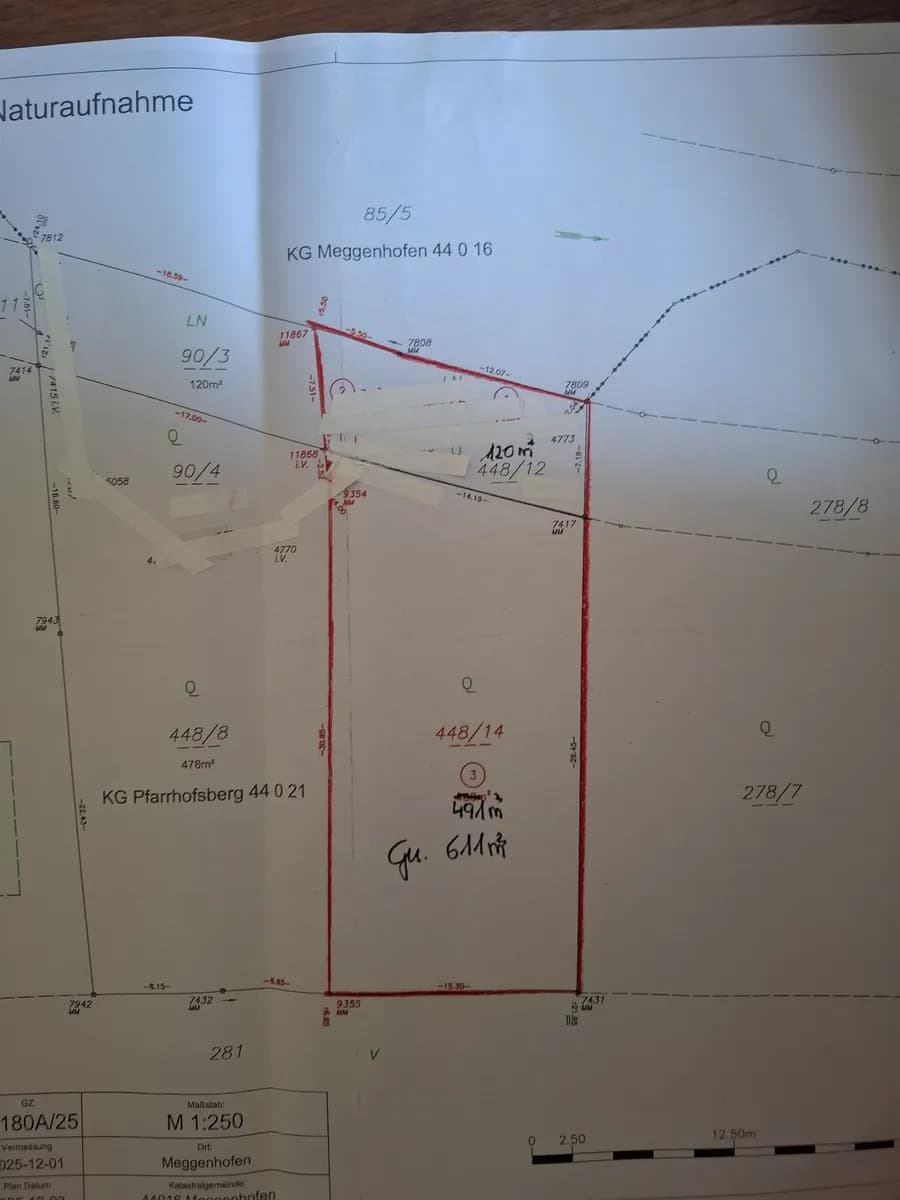 Grundstück kaufen in Grieskirchen – 614 m², € 107.000 – Bild 2 von 2
