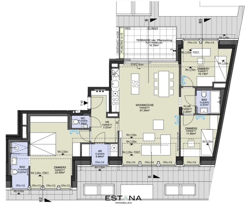 4-Zimmer-Wohnung kaufen in Wien – 116 m², € 1.172.700 – Bild 10 von 10