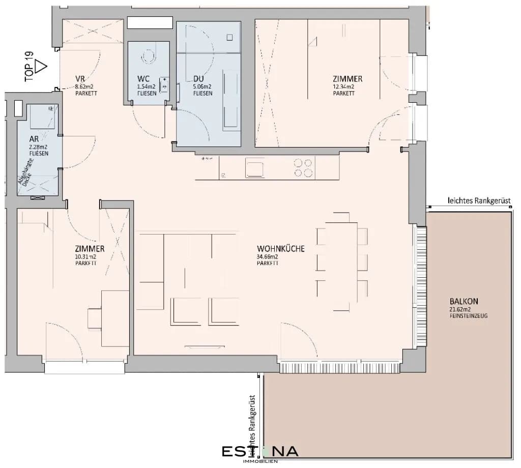 3-Zimmer-Wohnung kaufen in Wien – 74,8 m², € 720.000 – Bild 15 von 15