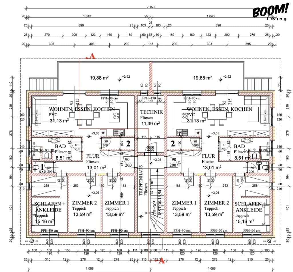 4-Zimmer-Wohnung kaufen in Amstetten – 99,65 m², € 344.999 – Bild 8 von 8