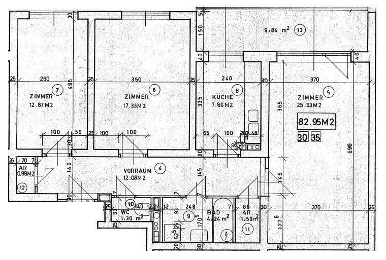 3-Zimmer-Wohnung kaufen in Graz – 82,95 m², € 199.000 – Bild 9 von 9