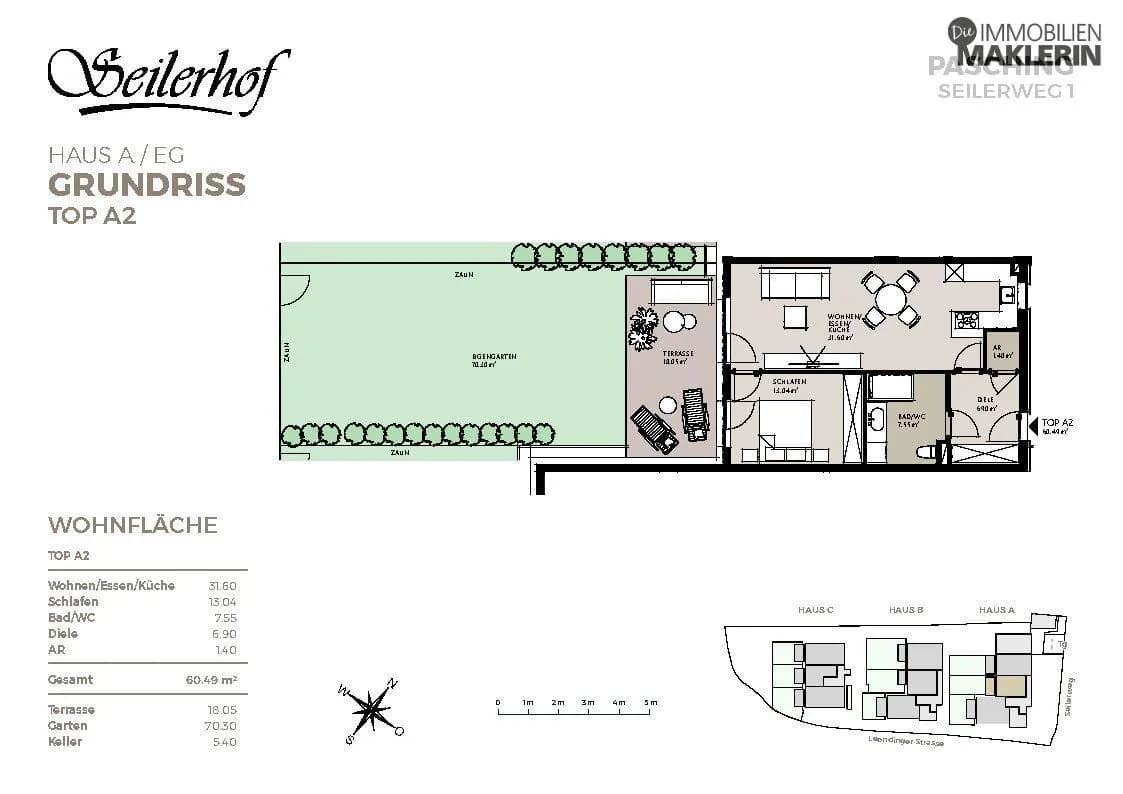 2-Zimmer-Wohnung kaufen in Linz Land – 60,15 m², € 319.000 – Bild 16 von 17