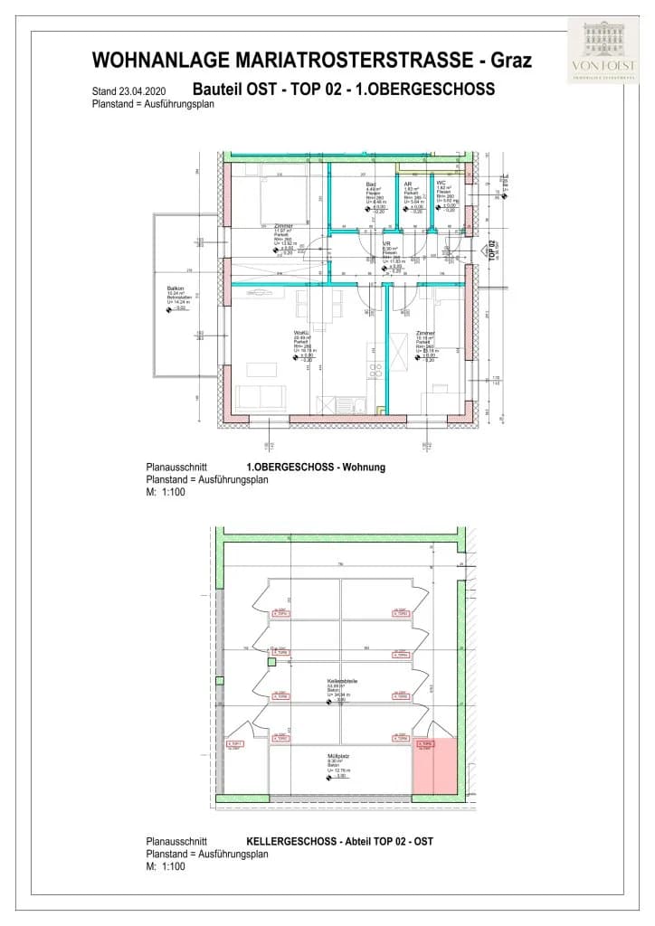 3-Zimmer-Wohnung kaufen in Graz – 58,15 m², € 210.000 – Bild 8 von 8