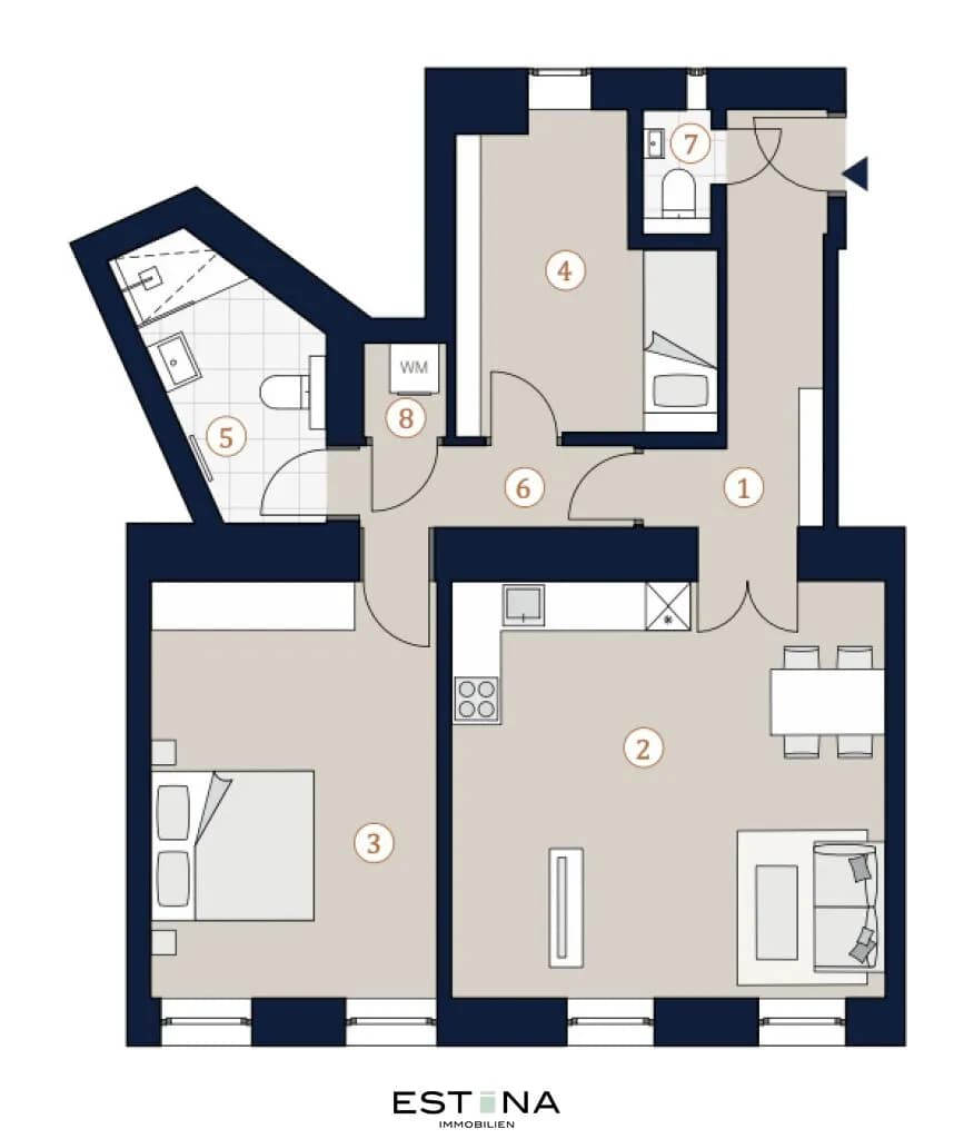 3-Zimmer-Wohnung kaufen in Wien – 73,73 m², € 589.000 – Bild 11 von 11