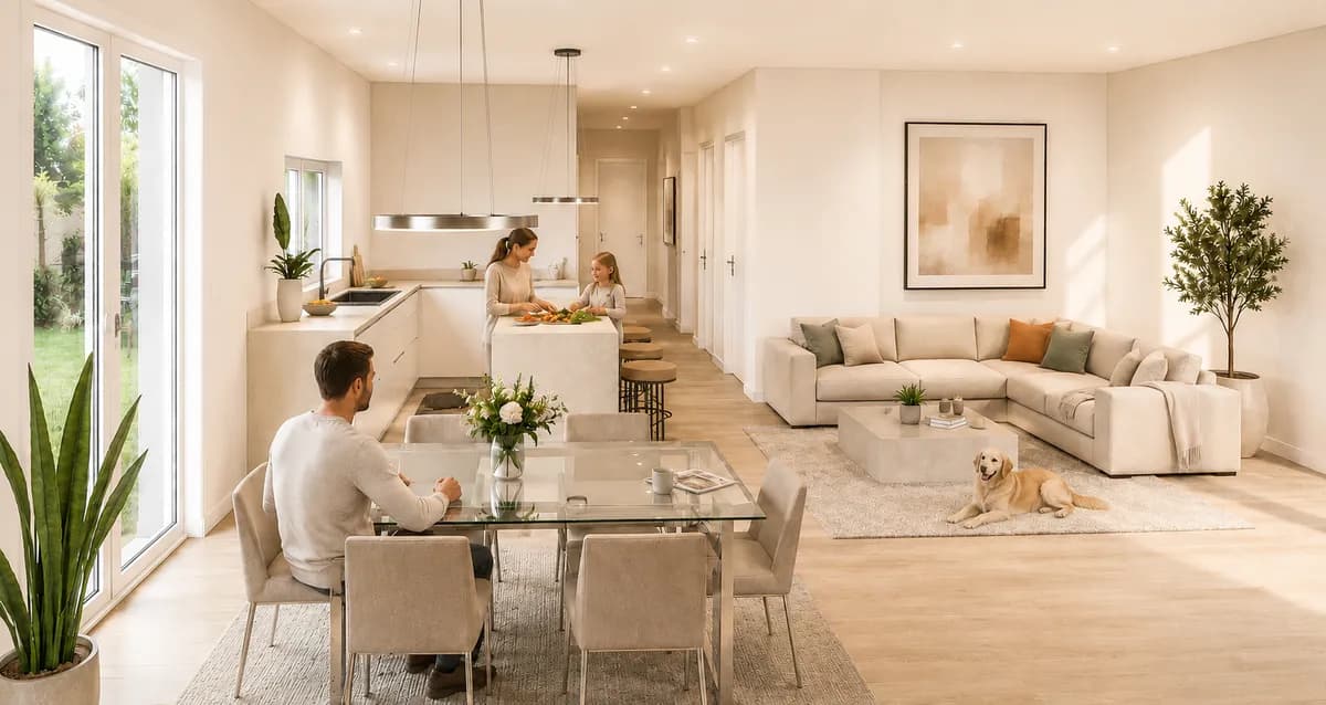 4-Zimmer-Haus mieten in Mödling – 135 m², € 2.950 – Bild 6 von 8