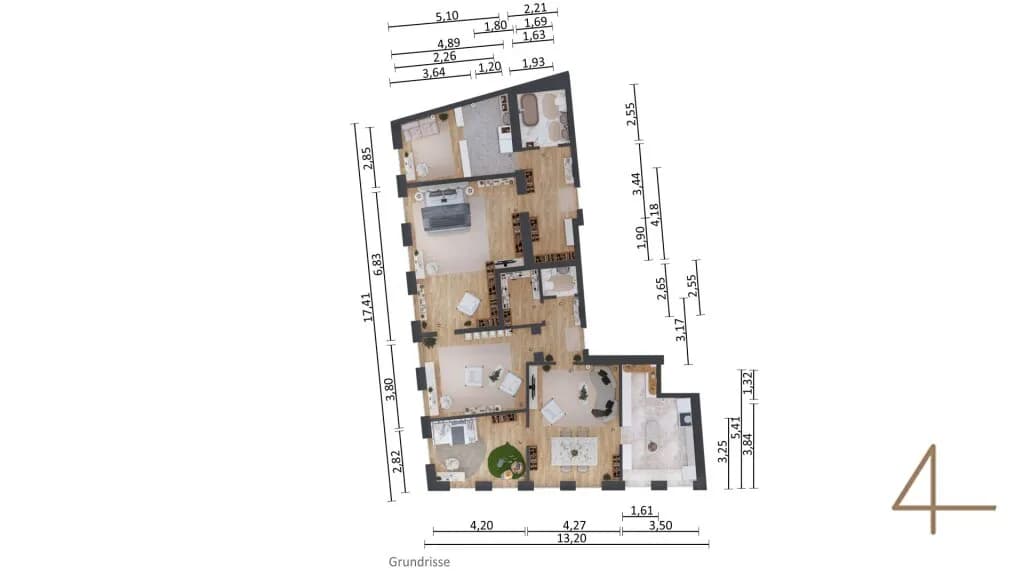 5-Zimmer-Wohnung kaufen in Wien – 146,95 m², € 779.000 – Bild 5 von 48