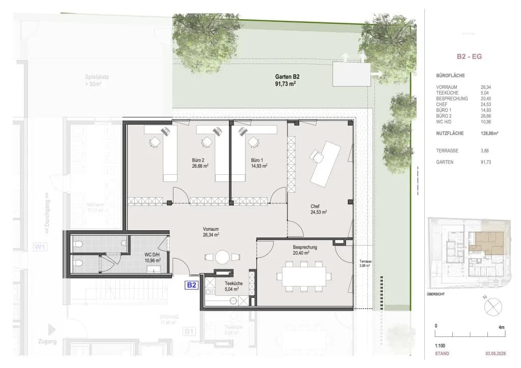 4-Zimmer-Gewerbeimmobilie kaufen in Salzburg Stadt – 129 m², € 825.000 – Bild 5 von 5