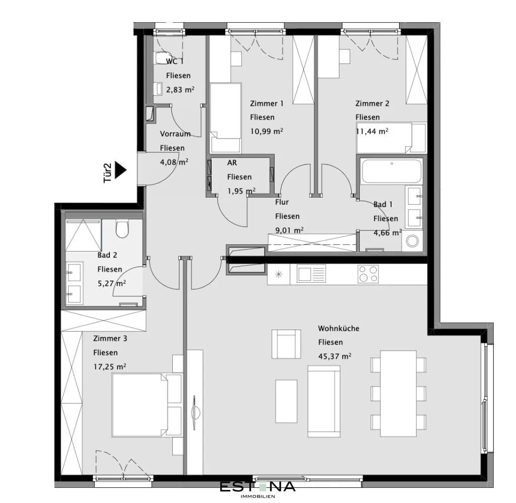 4-Zimmer-Wohnung kaufen in Wien – 112,83 m², € 890.000 – Bild 18 von 19
