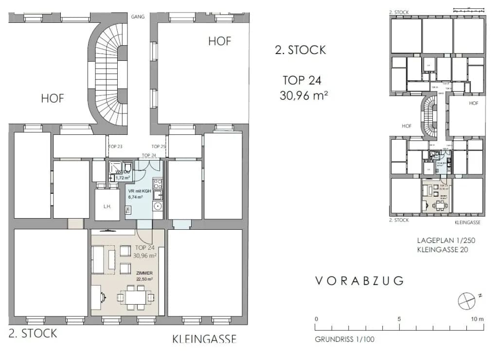 1-Zimmer-Wohnung kaufen in Wien – 30,96 m², € 199.000 – Bild 9 von 9