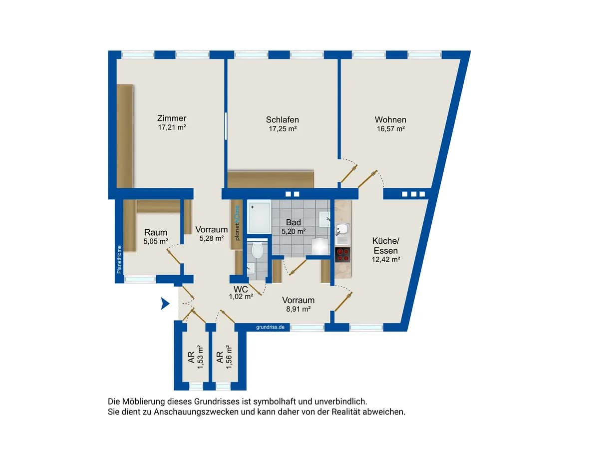 3-Zimmer-Wohnung mieten in Oberwart – 92 m², € 848 – Bild 12 von 12
