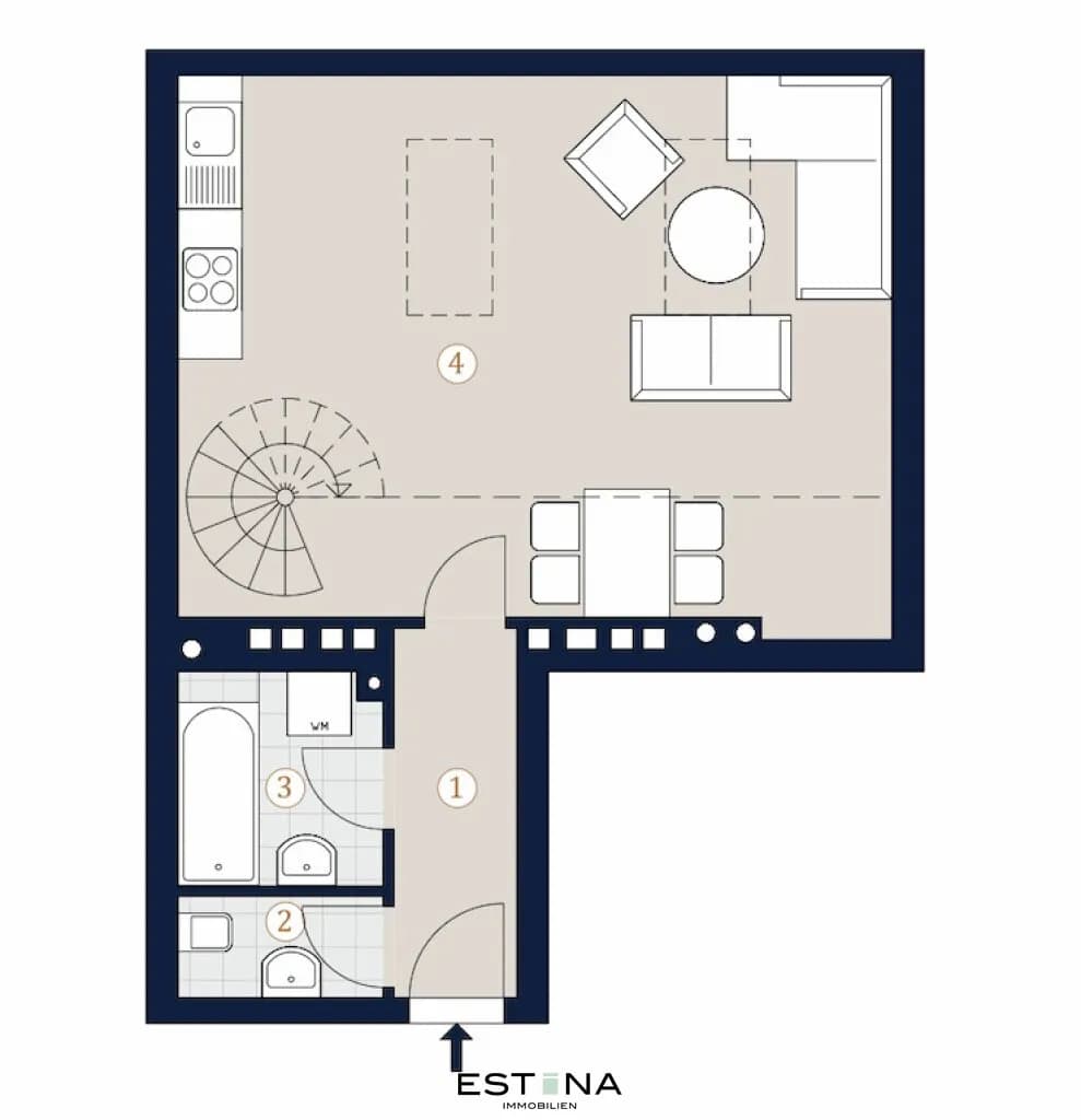 2-Zimmer-Wohnung kaufen in Wien – 77,62 m², € 519.000 – Bild 11 von 12