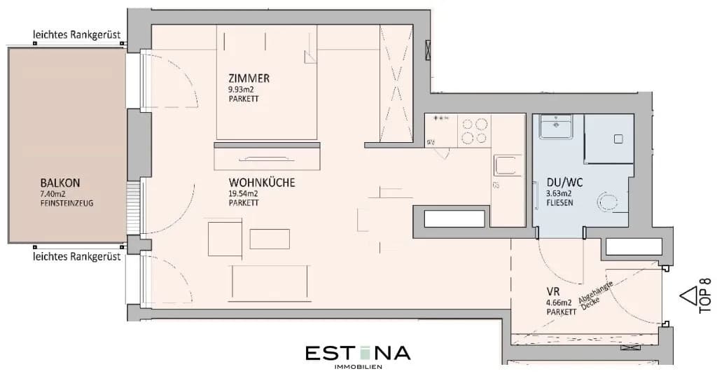 2-Zimmer-Wohnung kaufen in Wien – 37,83 m², € 335.000 – Bild 10 von 10