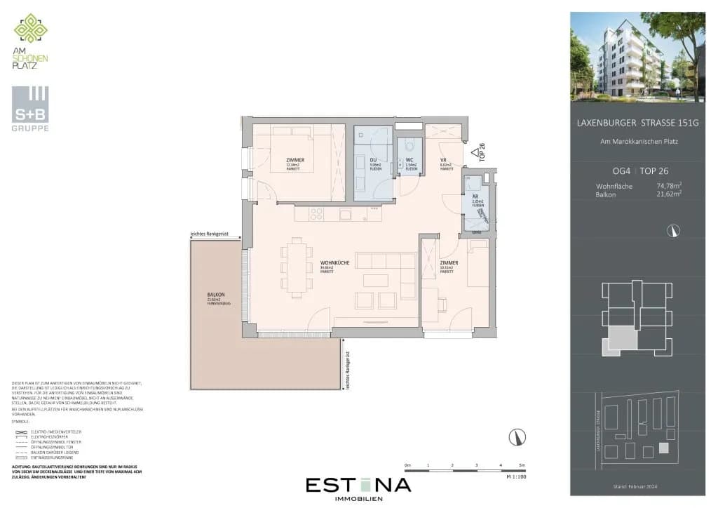 3-Zimmer-Wohnung kaufen in Wien – 74,72 m², € 730.000 – Bild 15 von 16