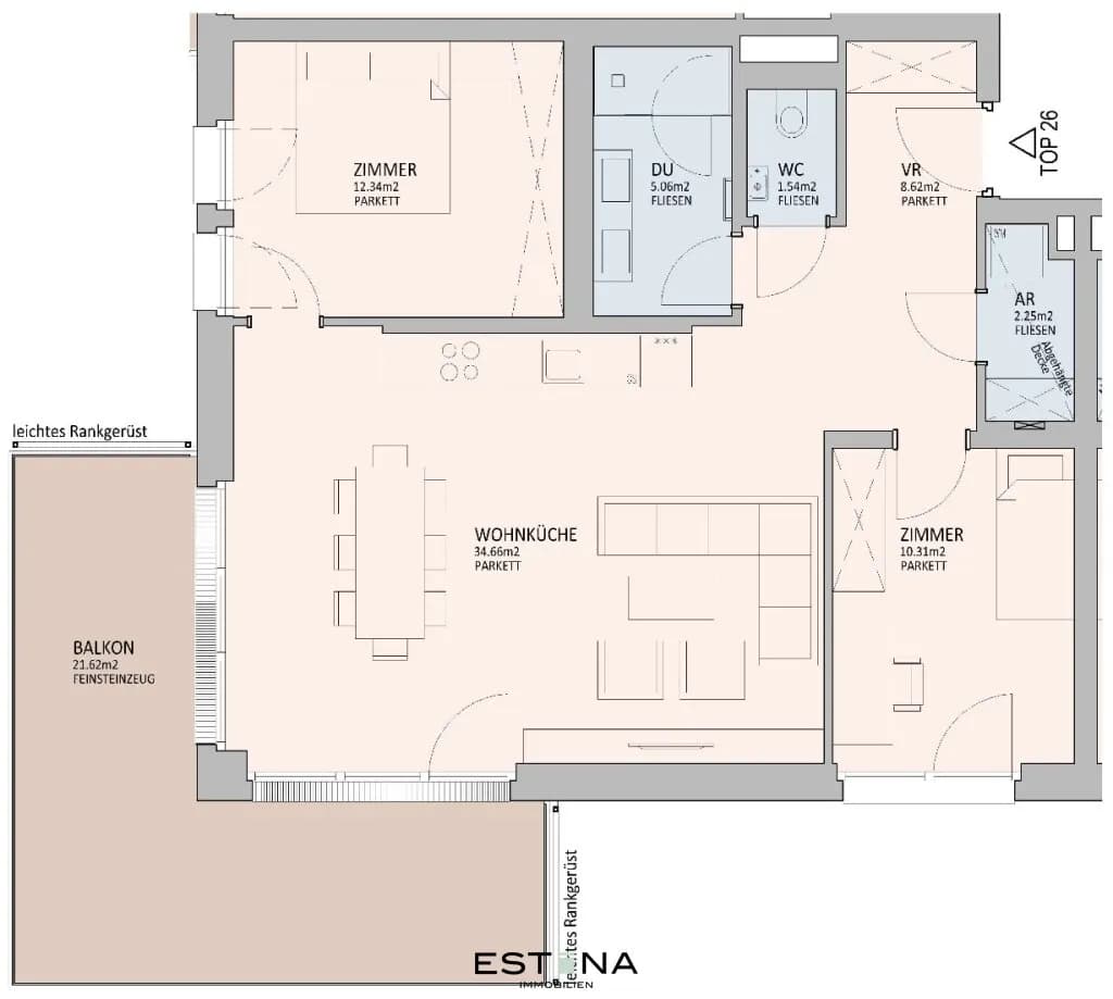 3-Zimmer-Wohnung kaufen in Wien – 74,72 m², € 730.000 – Bild 16 von 16