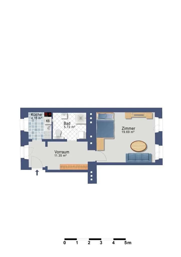 1-Zimmer-Wohnung kaufen in Wien – 40,91 m², € 214.900 – Bild 41 von 41
