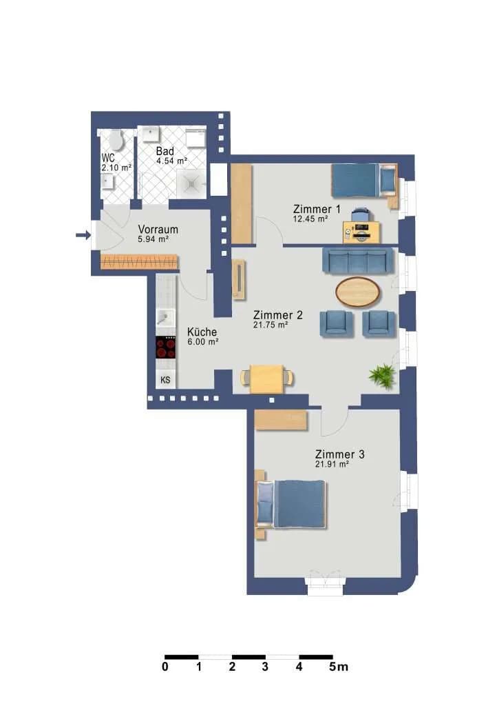3-Zimmer-Wohnung kaufen in Wien – 74,69 m², € 419.900 – Bild 47 von 47