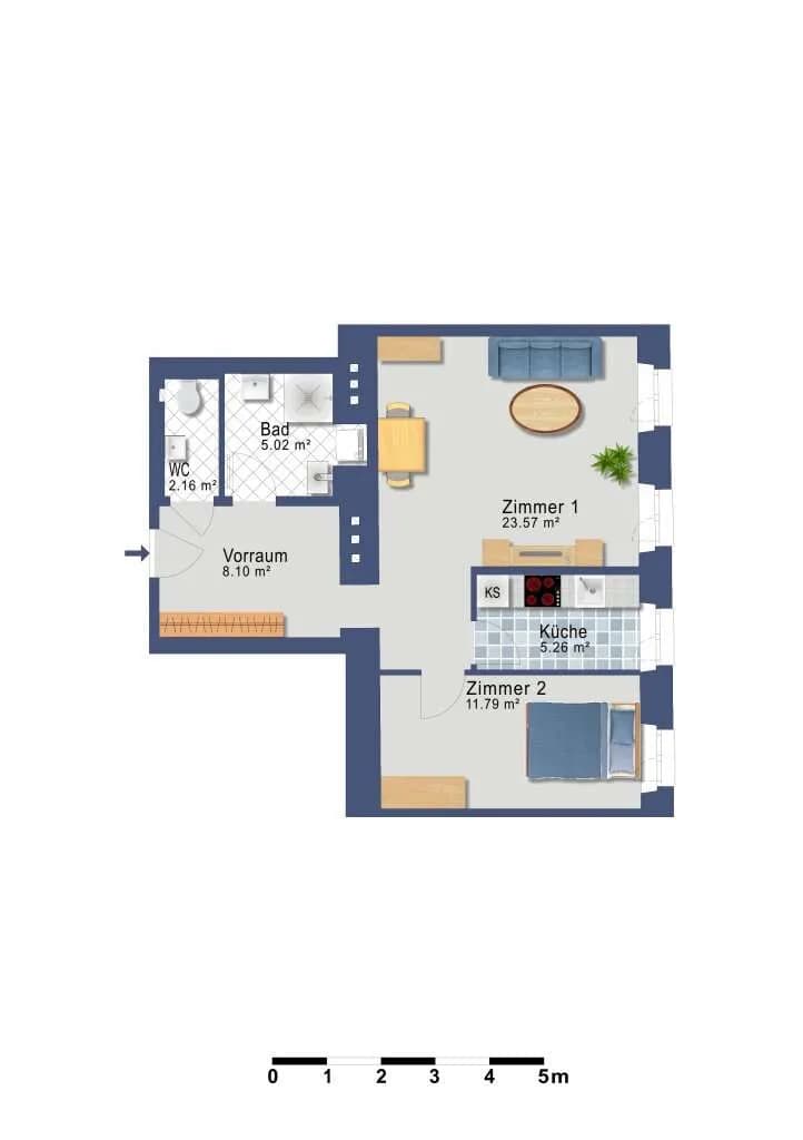2-Zimmer-Wohnung kaufen in Wien – 55,9 m², € 299.900 – Bild 38 von 38