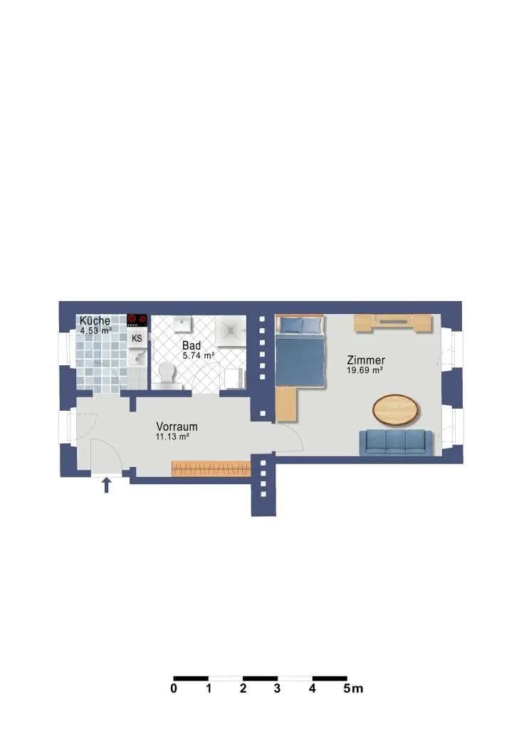 1-Zimmer-Wohnung kaufen in Wien – 40,91 m², € 224.900 – Bild 42 von 42