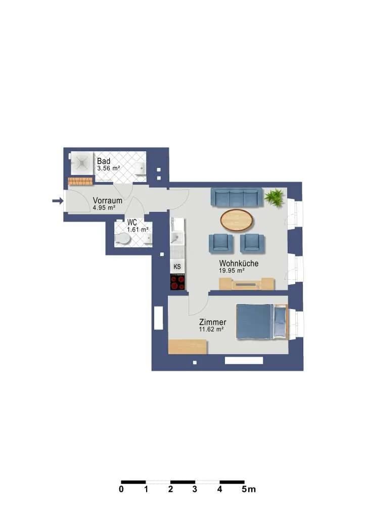 2-Zimmer-Wohnung kaufen in Wien – 41,69 m², € 199.900 – Bild 42 von 42