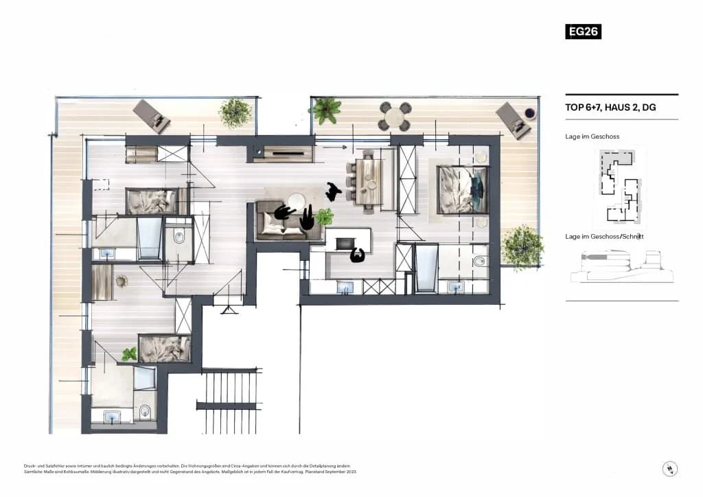 2-Zimmer-Wohnung kaufen in Wien – 44,32 m², € 391.000 – Bild 11 von 12
