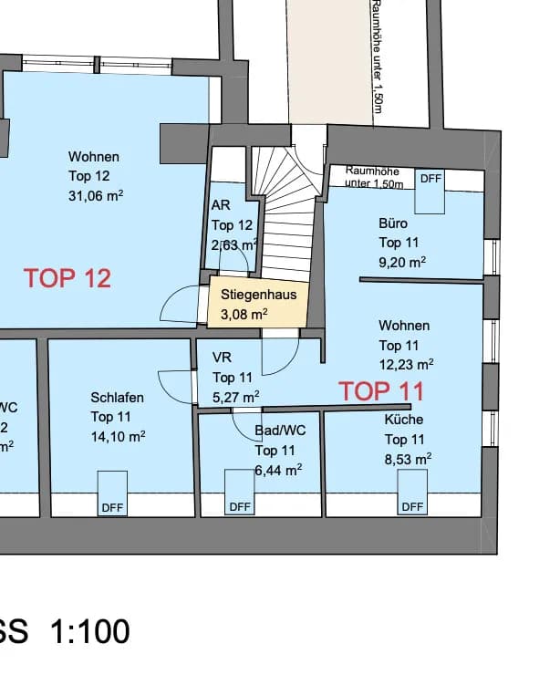 2-Zimmer-Wohnung kaufen in Steyr – 55,77 m², € 125.000 – Bild 10 von 10