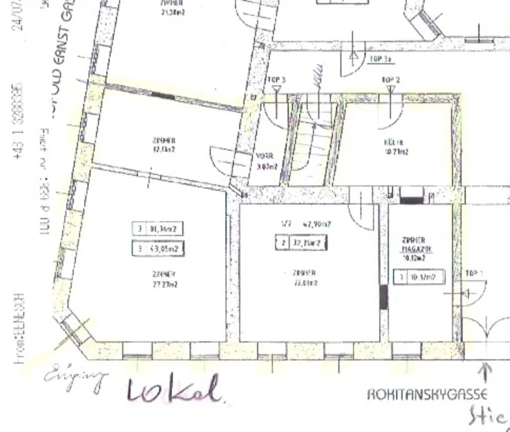 5-Zimmer-Gewerbeimmobilie kaufen in Wien – 86 m², € 344.000 – Bild 14 von 17