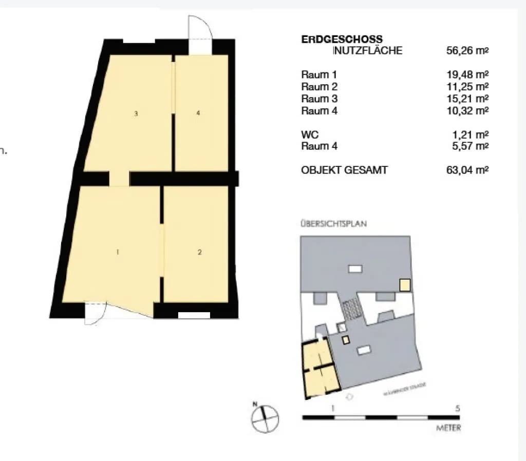 4-Zimmer-Gewerbeimmobilie kaufen in Wien – 63 m², € 250.000 – Bild 12 von 12