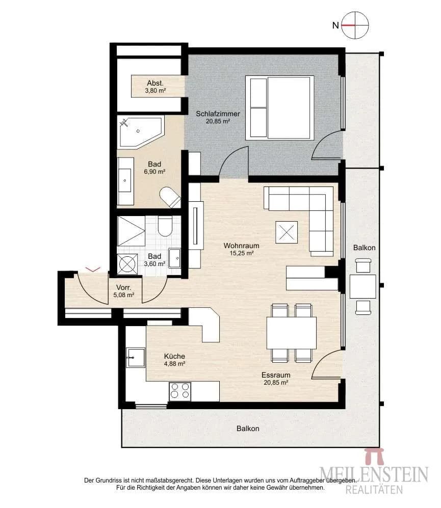 Wohnung kaufen in Innsbruck-Land – 81,21 m², € 406.000 – Bild 10 von 10