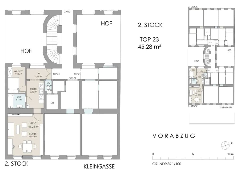 2-Zimmer-Wohnung kaufen in Wien – 44,74 m², € 295.000 – Bild 10 von 10