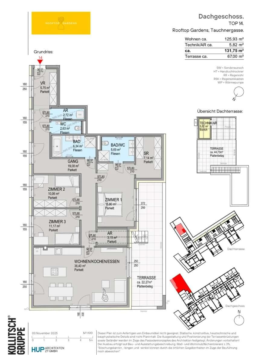 4-Zimmer-Wohnung kaufen in Tulln – 131,75 m², € 1.350.000 – Bild 3 von 3
