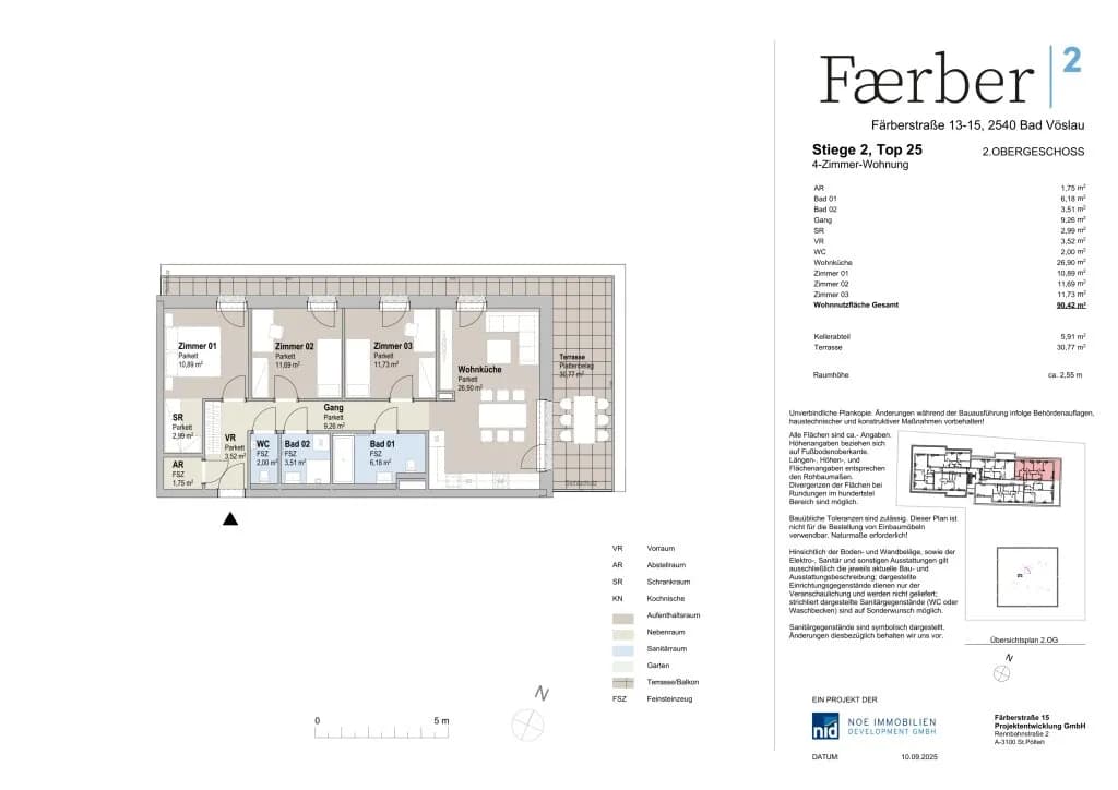 4-Zimmer-Wohnung kaufen in Baden – 89,44 m², € 559.000 – Bild 24 von 24