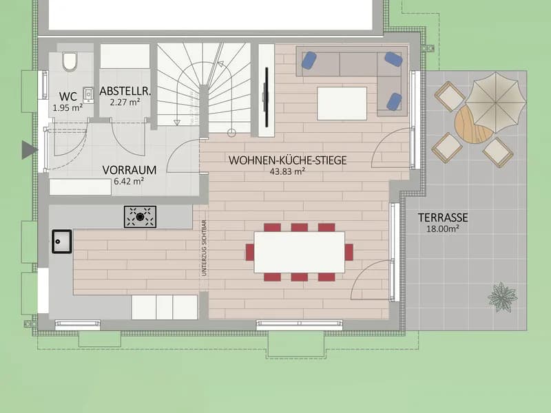4-Zimmer-Haus kaufen in Wien – 111,71 m², € 829.900 – Bild 2 von 6