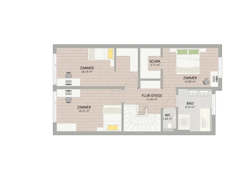 5-Zimmer-Haus kaufen in Wien – 144,88 m², € 1.419.900 – Bild 3 von 6