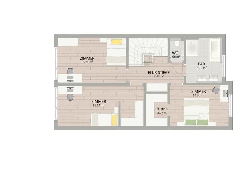 5-Zimmer-Haus kaufen in Wien – 144,48 m², € 1.499.900 – Bild 3 von 6