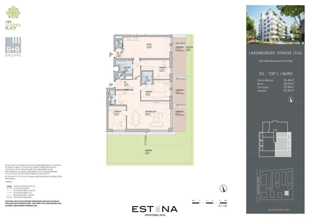 5-Zimmer-Wohnung kaufen in Wien – 95,53 m², € 935.000 – Bild 11 von 12