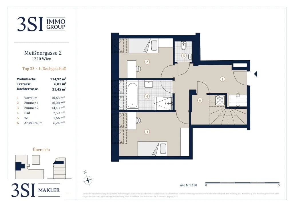 4-Zimmer-Wohnung kaufen in Wien – 114,92 m², € 849.000 – Bild 13 von 15