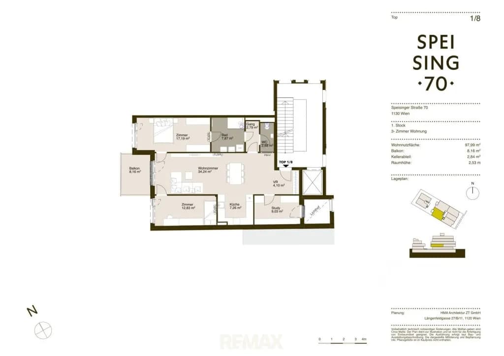 3-Zimmer-Wohnung kaufen in Wien – 97,31 m², € 750.000 – Bild 9 von 10