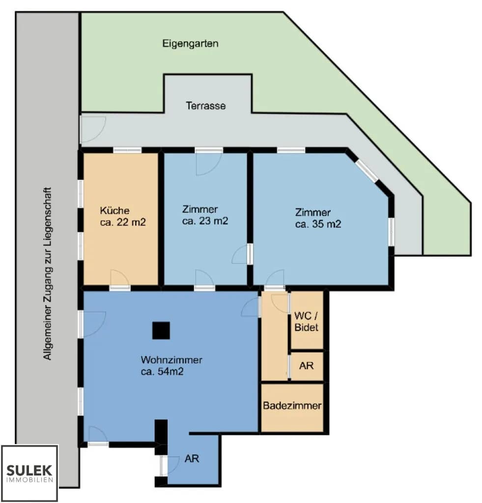 3-Zimmer-Wohnung mieten in Mödling – 154 m², € 1.995 – Bild 21 von 21