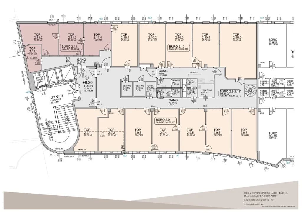 Gewerbeimmobilie mieten in Sankt Pölten – 250 m², € 3.000 – Bild 15 von 16