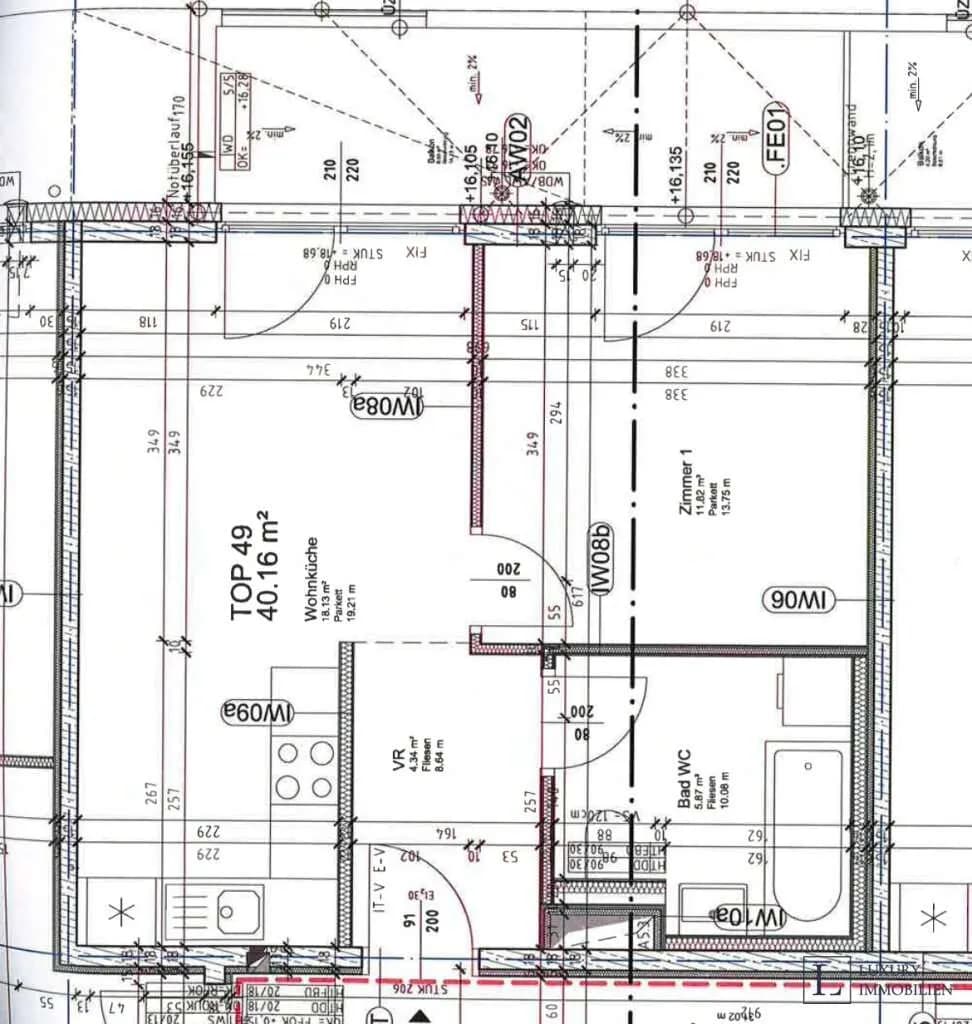 2-Zimmer-Wohnung kaufen in Wien – 40,16 m², € 289.000 – Bild 22 von 22