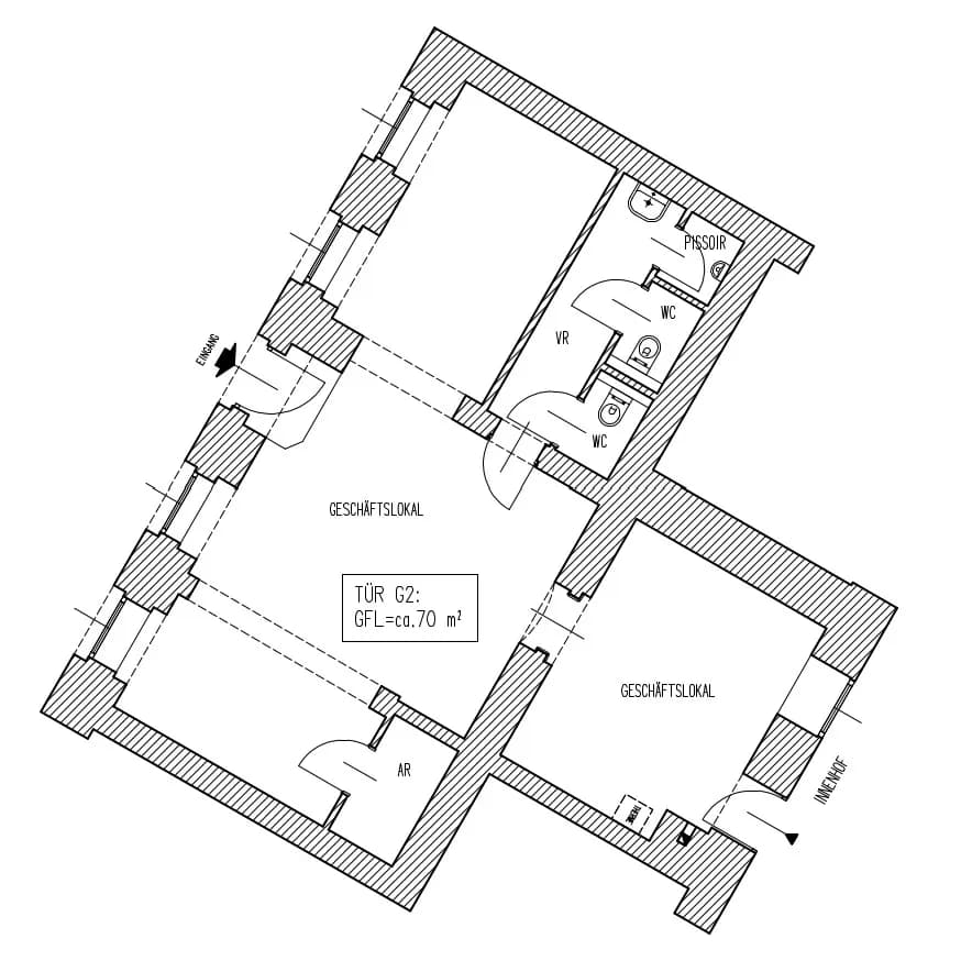 Gewerbeimmobilie mieten in Wien – 70 m², € 1.559 – Bild 8 von 9