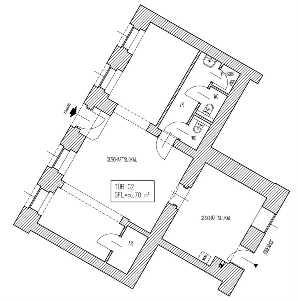 Gewerbeimmobilie mieten in Wien – 70 m², € 20 – Bild 10 von 11