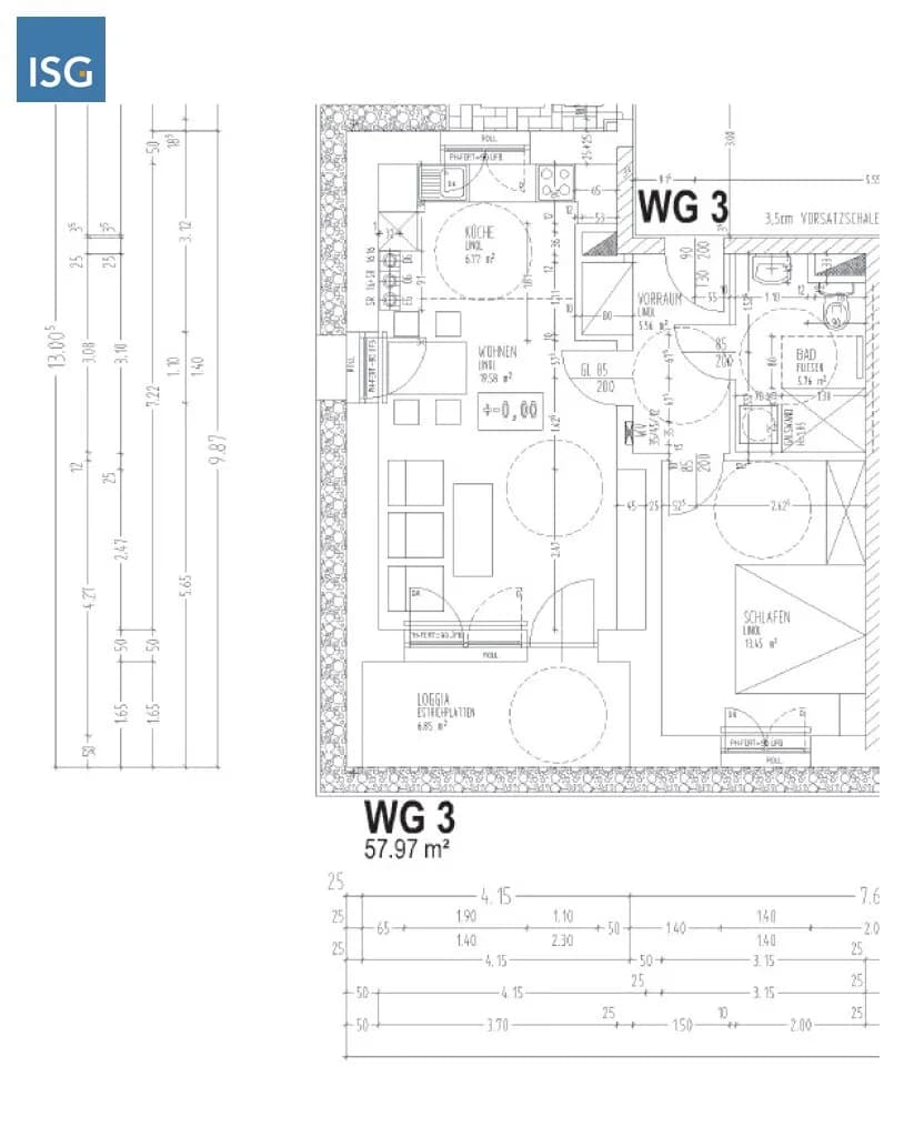 2-Zimmer-Wohnung mieten in Grieskirchen – 58 m², € 618 – Bild 2 von 2