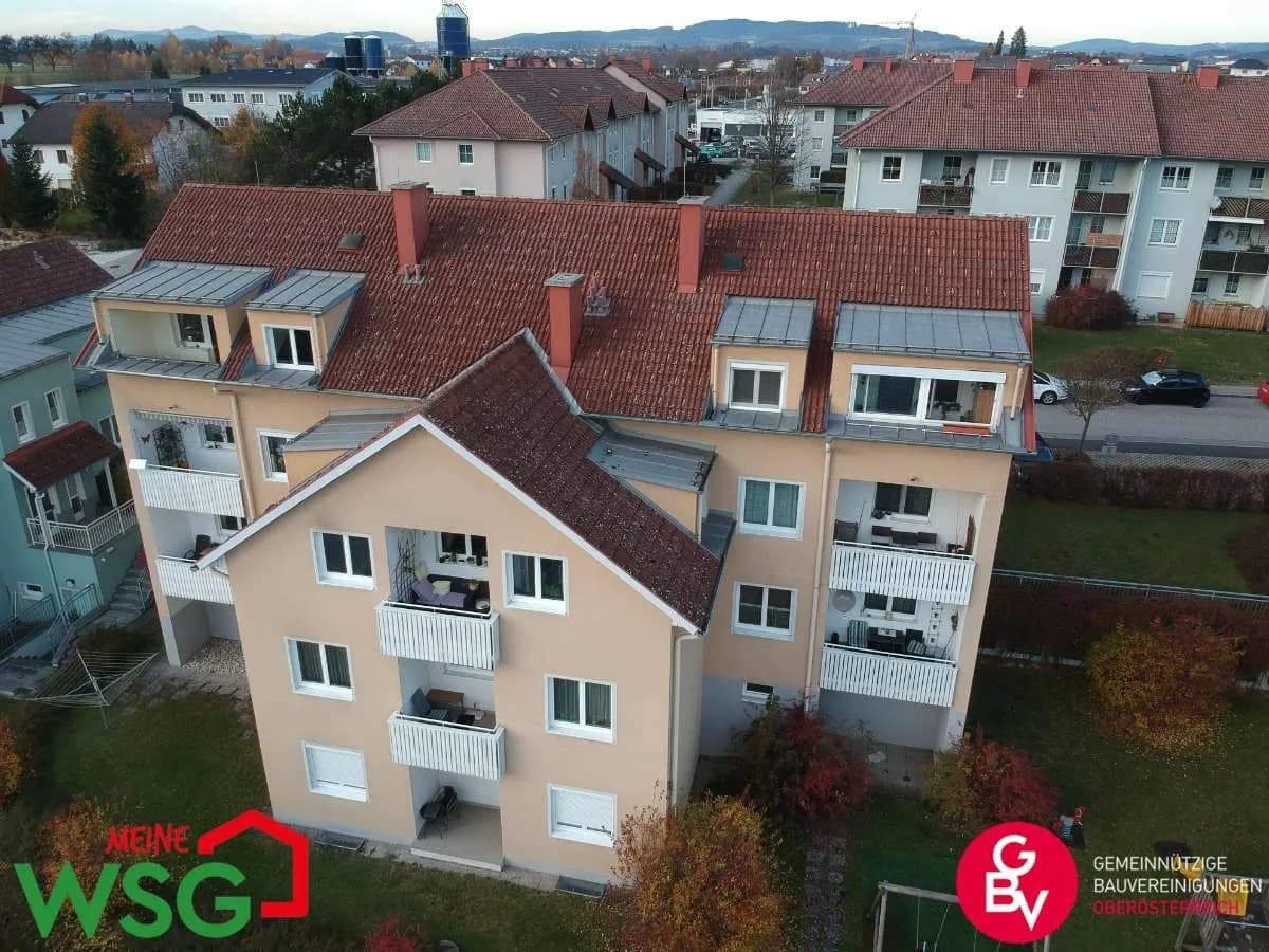 3-Zimmer-Wohnung mieten in Freistadt – 77,23 m², € 793