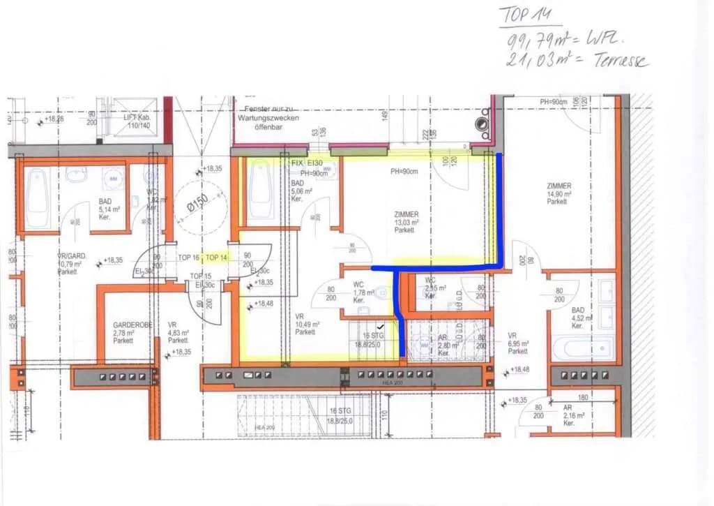 3-Zimmer-Wohnung kaufen in Wien – 99,79 m², € 599.000 – Bild 26 von 27