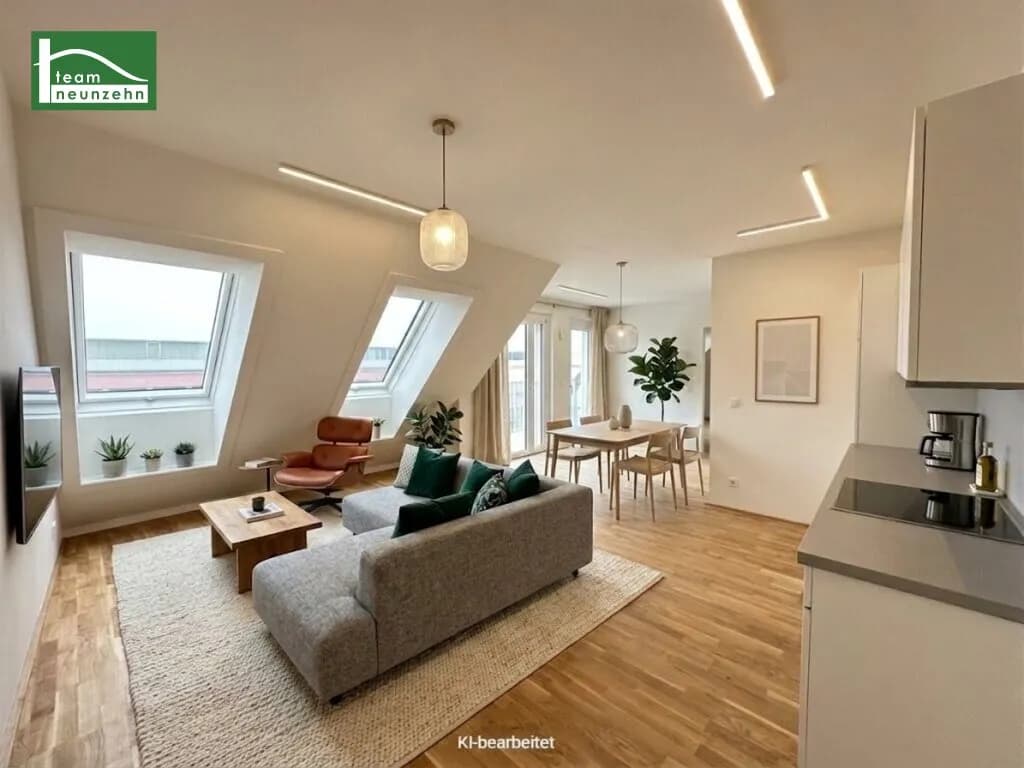 2-Zimmer-Wohnung mieten in Wien – 43,14 m², € 999
