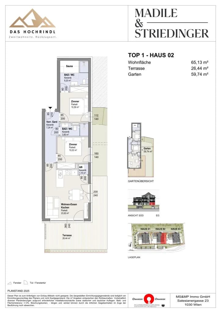 2-Zimmer-Wohnung kaufen in Feldkirchen – 65,13 m² – Bild 10 von 10